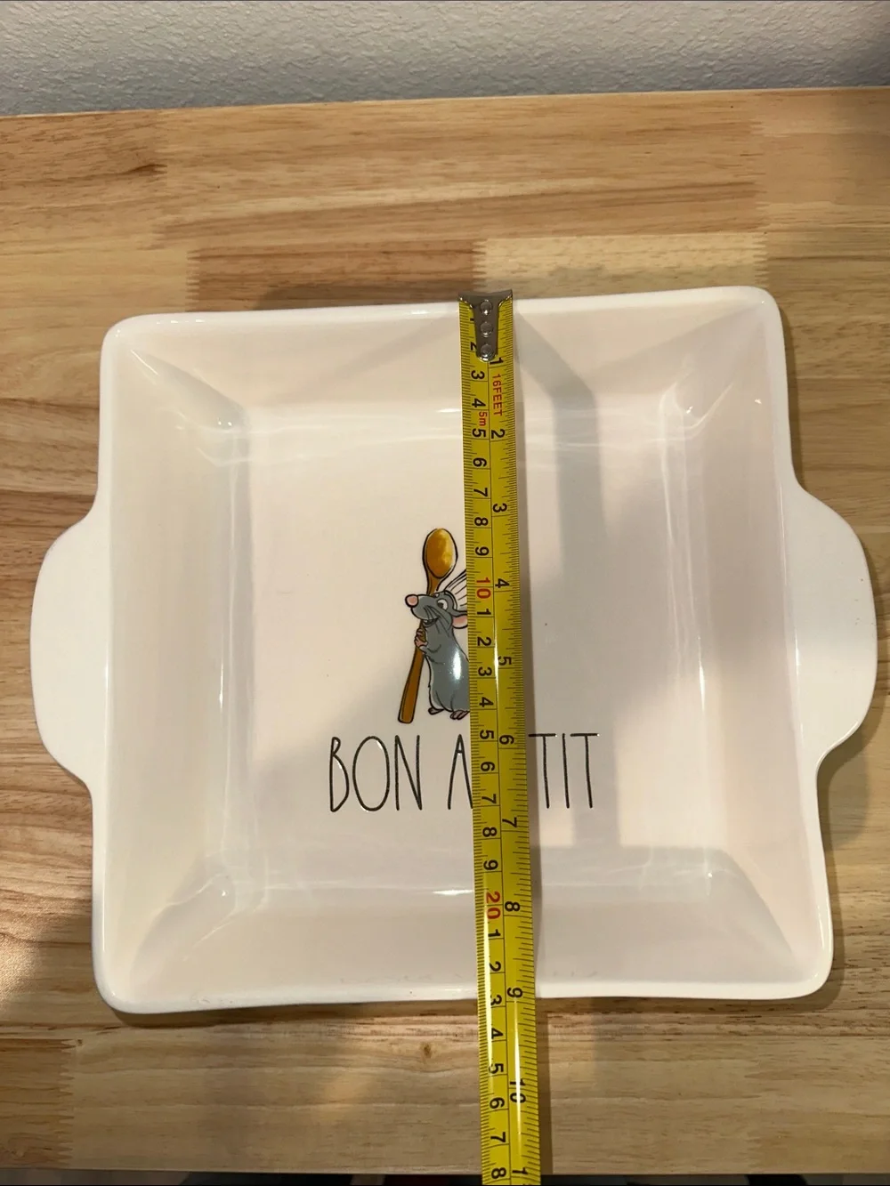 Disney/Pixar - Rae Dunn Artisan Collection Baking/Lasagna Pan Ratatouille “Remy”
